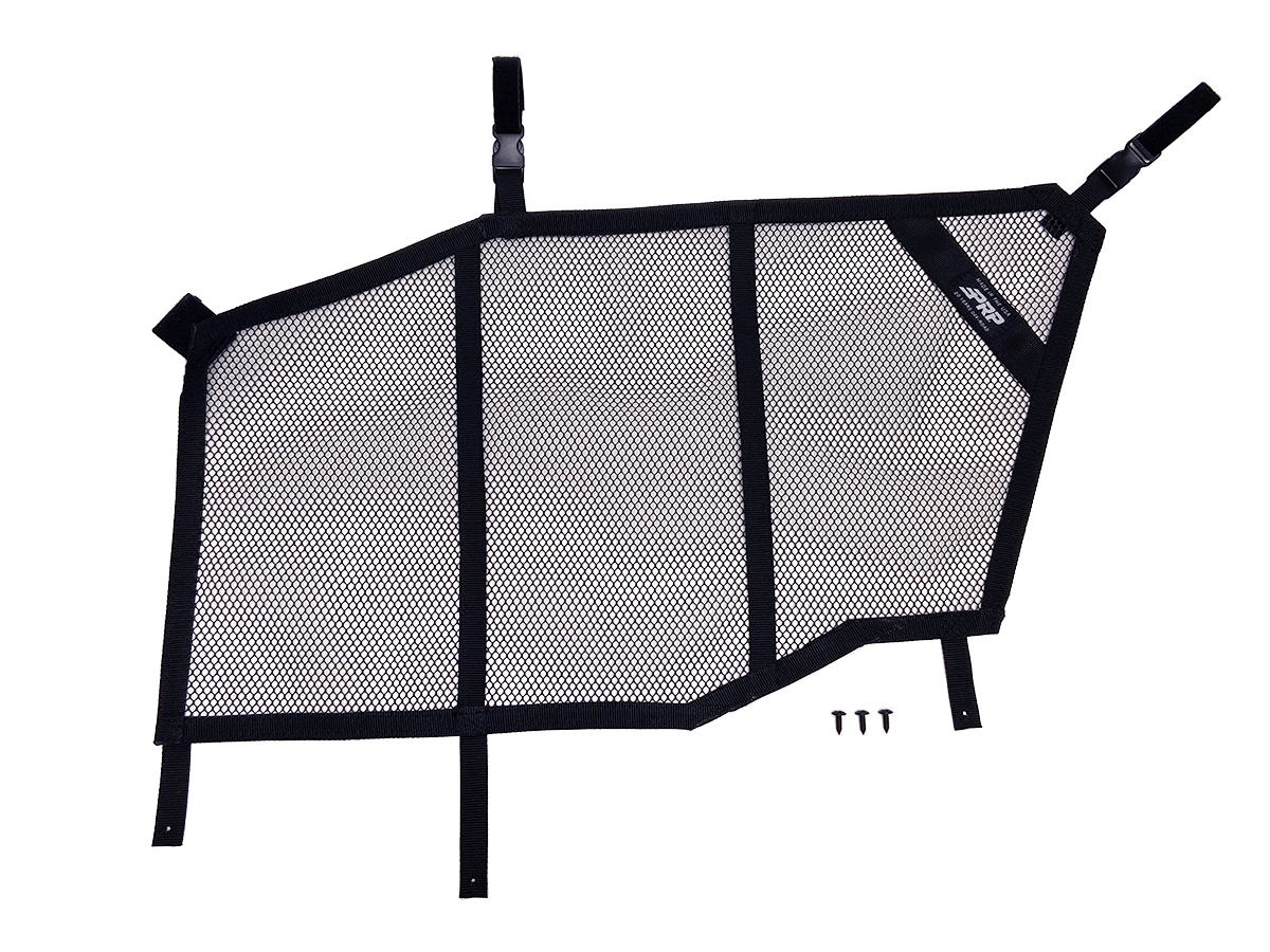 Driver Side Window Net for the Kawasaki KRX from PRP Seats