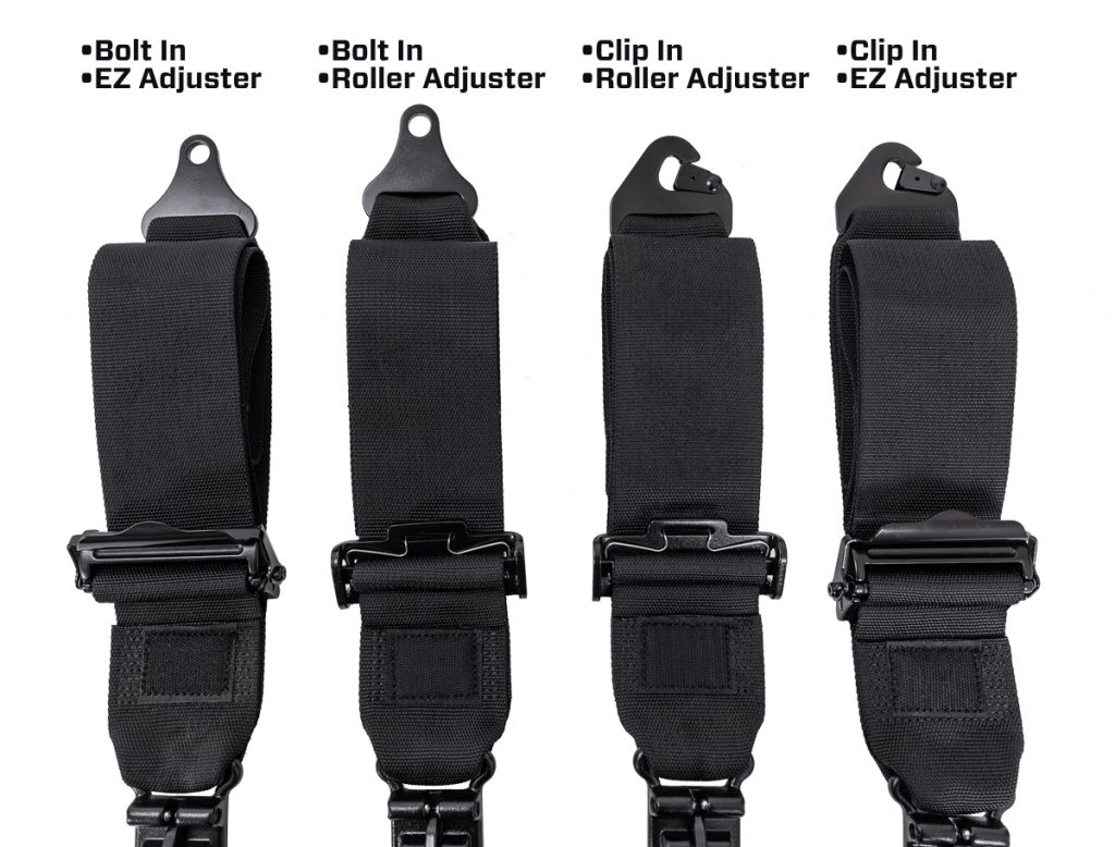 Belt attachment and adjusters