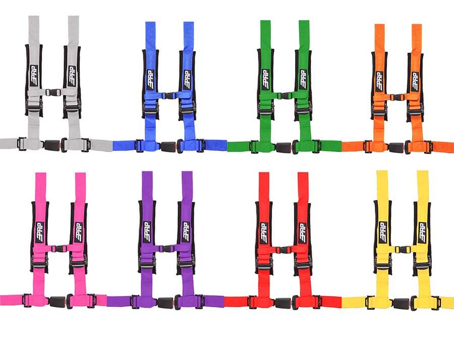 UTV harness color options