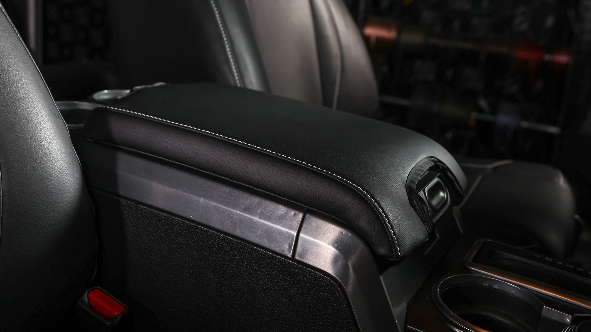 Ford Flex Center Console Cover - Arm Rest Cushion With Storage For 2009-2019 Models