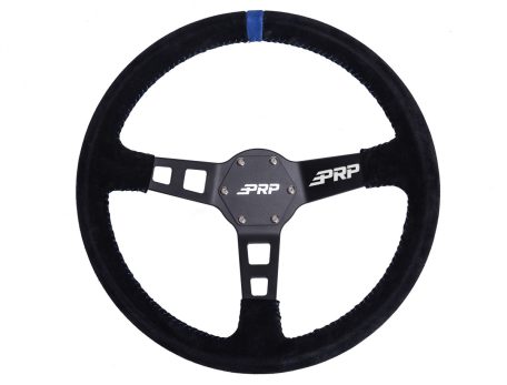 Deep Dish Steering Wheel &#8211; Suede
